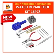 [NEW ARRIVAL] 16pcs. Watch Repair Tools Watch Hand ToolKit Battery Replacement Repair Kit Watchmaker