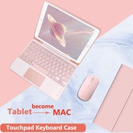 Trackpad Keyboard Case for Xiaomi Redmi Pad SE 4G 8.7 2024 Detachable Magnetic Case Touchpad Keyboar