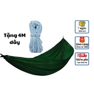 2-layer parachute hammock/4M TYPE 1 UMBRELLA CORD INCLUDED/ Size 1M4x2M4, 2M2