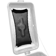 Elastic Cargo Net for Hard Motorcycle Pannier Lids – Premium Organizer for Small Gear & Accessories 