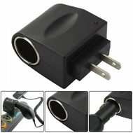 1pc 110V-240V AC Plug To 12V DC Socket Adapter Car Cigarette Lighter Converter ☆hengmaTimeMall