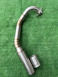 คอท่อสแตนเลส  ZONTES​ 350E​  งานสแตน​เลสแท้​ เกรด 304