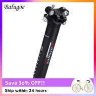 COD-BALUGOE EC90 Carbon Fiber Bicycle Seatpost MTB/Road Bike Seat Post 27.2/30.8/31.6*350/400mm Cycl