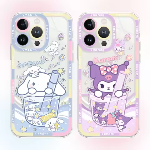 Sanrio Melody Kuromi Silicone Case for Xiaomi POCO X8 Pro Max X7 X6 Neo X3 X5 F8 F7 Ultra F6 F5 F3 M