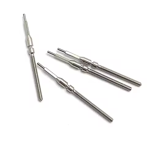 10Pcs Watch Stem Crown, Steel Replacement Parts for 8200/8205 Movement