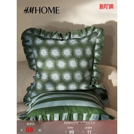 H HM HOME Household Goods Frilled Cushion Cover1208179