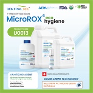 สารฆ่าเชื้อโรค แทน แอลกอฮอล์ 70% /น้ำยาฆ่าเชื้อโรค-MicroROX eco hygiene