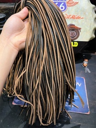 Genuine Leather Martin Boots Black Square Flat Head Work Boots American Retro 1907 Martin Shoes Leat