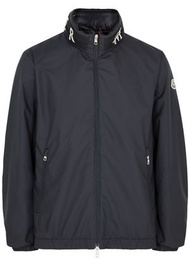 Moncler Beid Logo Shell Jacket - Navy - 2, Men's Designer Shell Jacket, Male - 2