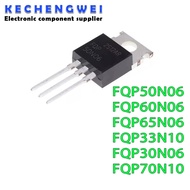 1-5 Pieces FQP50N06 TO220 50N06 TO-220 FQP30N06 30N06 FQP33N10 33N10 FQP65N06 65N06 FQP70N10 70N10