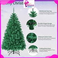 MMD Christmas Tree 210Cm 7 Feet Gold Home DecorationPine Christmas Decorations 2.1M Plastic Needle M
