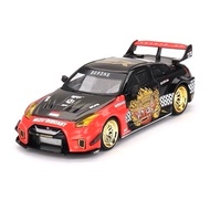 【Diecast】Sealed Ready Stock BLISTER MINI GT 1/64 LB-Silhouette WORKS GT NISSAN 35GT-RR “BARONG” MINI