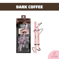Bút Chì Kẻ Mắt 2 Đầu Browit by Nongchat Kẻ Chân Mày Và Kẻ Mắt Siêu Mảnh Duo Brow And Eyeliner Just D