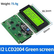LCD2004+I2C 2004 20x4 2004A หน้าจอสีน้ำเงิน/เขียว HD44780 ตัวอักษร LCD /w โมดูลอะแดปเตอร์อินเทอร์เฟซ