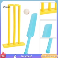 PP   Child-friendly Cricket Set Durable Cricket Toy for Kids Kids Cricket Set for Fun Parent-child S