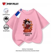 Childrens Shirt Comfortable And Soft 9 Colors Dragon Ball Printed From The Philippines
