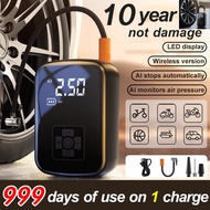 80000mAh Cordless Tire Inflator Portable Air Compressor Air Compressor Portable for Car Compact Bike