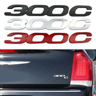 3D metal car design 300C logo suitable for Chrysler 300C Car Tail Car Trunk sticker car accessories