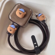 Blue Cap Little Bear Protection Case