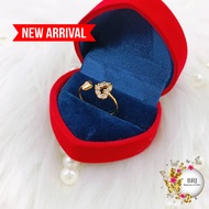 PROMOSI Ready Stock Cincin Love Batu Emas 375 Original Untuk Majlis Pertunangan dan Pernikahan