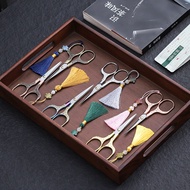 Mini Apricot Tea Scissors - Exquisite Tea Ceremony Accessories