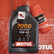 MOTUL 7000 1.2liter 4T 10W-40 Minyak enjin motosikal