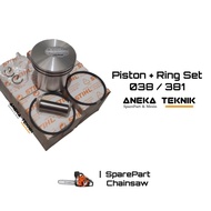 Piston STIHL senso sinso 038 381 chainsawRing set