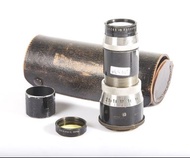Ex Meyer Gorlitz Trioplan 105mm f/4.5 Leica LTM L39 Screw Mount Black paint Lens #HK7179