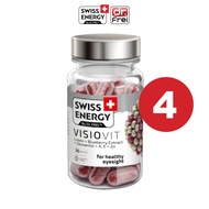 (ฟรีส่ง) (พร้อมส่ง) Swiss Energy Visio Vit 4 กล่อง วิตามินสายตา