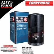 VIC Fuel Filter FC-331 Mitsubishi 6D24, 8M20, 8DC9T, Truck FN 6D24-T, Truck FP FV/FW 8M20, 21, 22, B