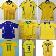 2002 Brazil home away 1994 1998 1988 2004 quality vintage football shirt customized