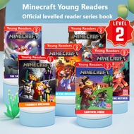 【SG Stock Authentic】Minecraft Young Readers level 2 paperback picture book by Mojang AB
