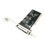 PCI to DB25 LPT Parallel Port Expansion Card PCI Parallel Port Converter Adapter Controller for Desk