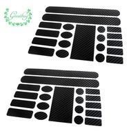 2X Bike Carbon Strike Protector Set for Brompton Rhino Skin for Brompton Folding Bike Carbon Strike