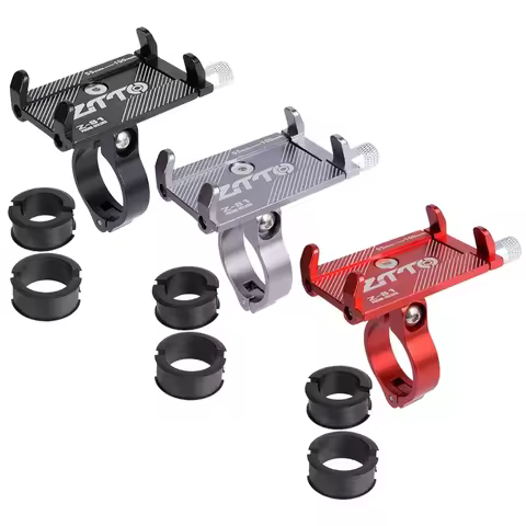 ZTTO Bicycle Mobile Phone Support Bracket Motorcycle E-Scooter Handlebar Holder