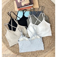 J Medium Large Size Thin Shoulder Straps Versatile Plain Face Cup Style Inner Cute [Black/Green/Coff