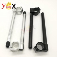 Sport Motorcycle 7/8" 22mm CNC Clip on handlebar Tube Fork Clipons For Honda CBR929RR CBR900RR CBR 6