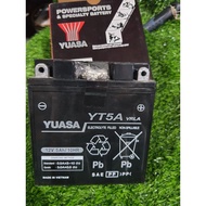 【hot sale】 Yuasa YT5A (YB5L-B) Maintenance Free Motorcycle Battery (Vietnam) best for Mio Sporty