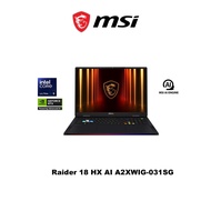 MSI Raider 18 HX AI A2XWIG (NVIDIA® GeForce RTX™ 5080 Laptop GPU, GDDR7 16GB)