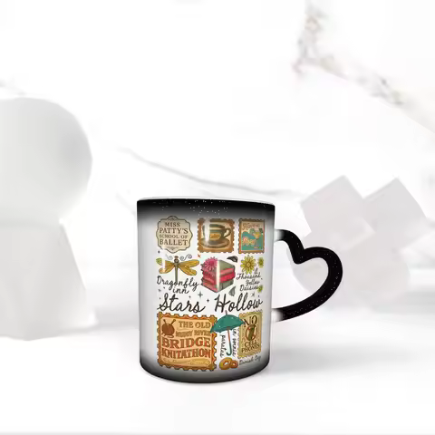 Gilmore Girls Stars Hollow Retro Mug Funny Ceramic Coffee Cups Tea Mugs Milk Cup Drinkware Gift for 