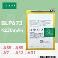 BLP673 Bateri 4230mAh untuk OPPO A3s / A5s / A7 / A12 / A31-2020 – Sesuai & Ganti Battery Repair