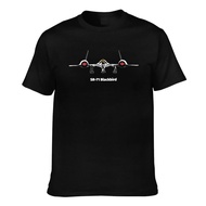 Premium Quality Sr 71 Blackbird Sr71 Seventy One Black Bird Father/Dad Cotton Summer T-Shirt