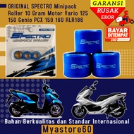 SPECTRO Minipack Roller 10 Gram Contents 3 Pcs Motor Vario 125 Genio Pcx 150 Pcx 160 Vario 150 RLR18