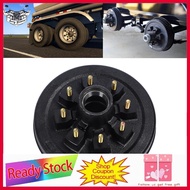 sunnyhousess Generic Trailer Brake Drum  8 in 6.5 Inch 7000 Lbs Assembly 12 X 2 Inches Easy Installa