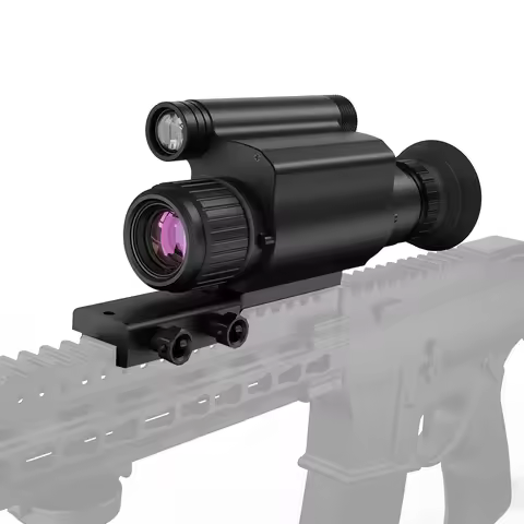 NV075 Night Vision Hunting Scope Goggles Monocular,50mm Lens,200-400M Infrared Camera Support Photo 