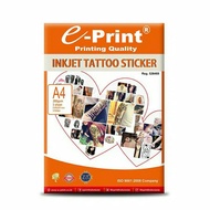 A4 200gsm Temporary Inkjet Tatto Sticker Paper/A4 Eprint Inkjet Tatto Sticker Paper