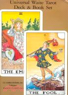 Universal Waite Tarot Deck and Book Set