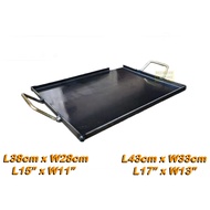 Rectangular Burger Hot Pan | Rectangular Pan | Captain's Pan | Mesh bread pan | Canai Bread Pan | Bu