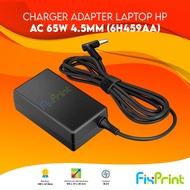 HP Laptop Charger Adapter Original AC 65W 4.5mm Adapter (6H459AA) Official Warranty