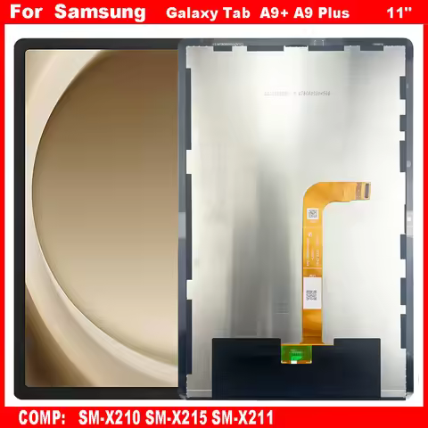 For Samsung Galaxy Tab A9+ A9 Plus SM-X210 SM-X211 SM-X215 X210 X211 X215 11" LCD Display Touch Scre